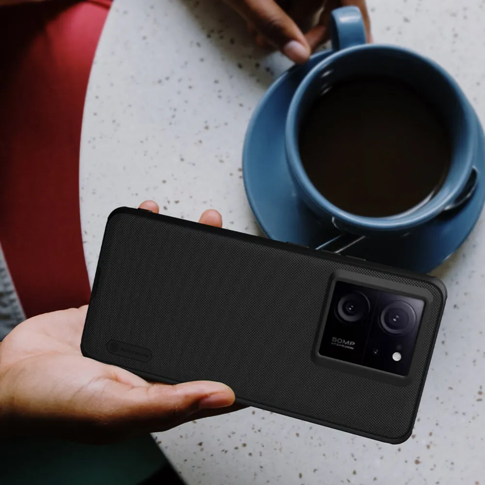 Maska Nillkin Scrub Pro za Xiaomi 13T/13T Pro crna