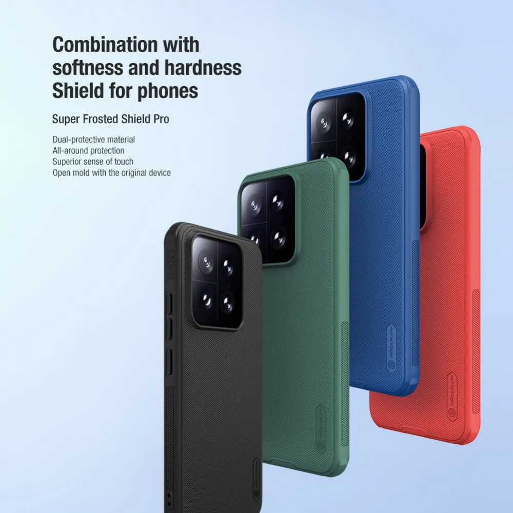 Maska Nillkin Scrub Pro za Xiaomi 14 plava