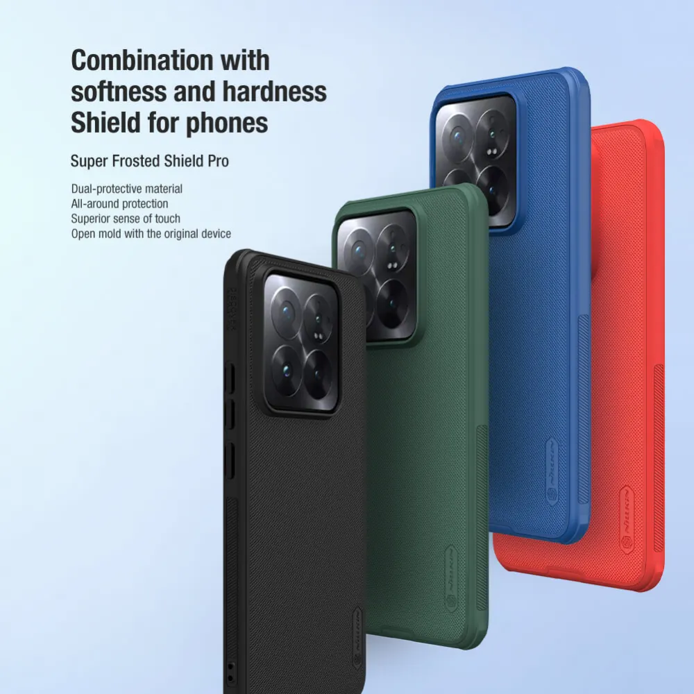 Maska Nillkin Scrub Pro za Xiaomi 14 Pro plava