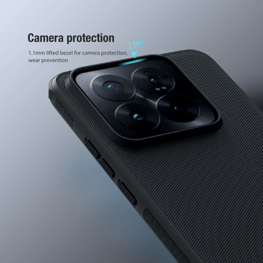 Maska Nillkin Scrub Pro za Xiaomi 14 Pro plava