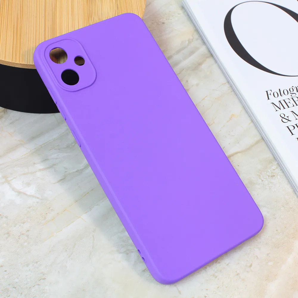 Maska Teracell Giulietta za Samsung A055F Galaxy A05 mat ljubicasta