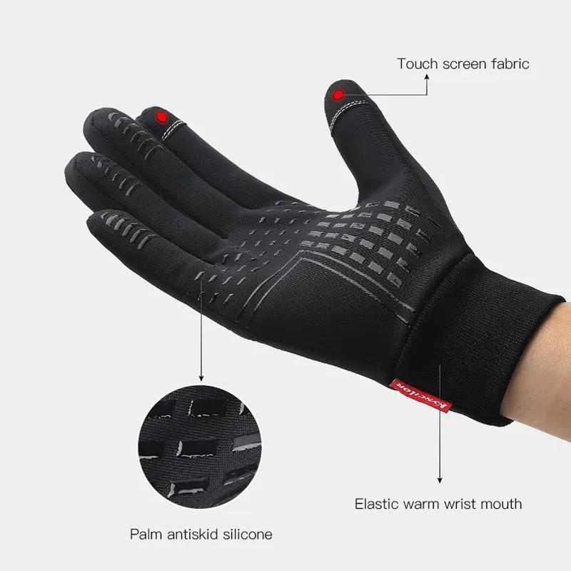 Rukavice za touch screen Kyncilor sive M