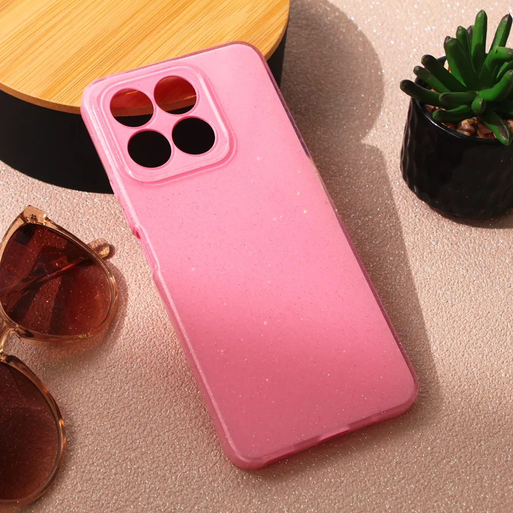 Maska Sparkle Dust za Honor X8a roza