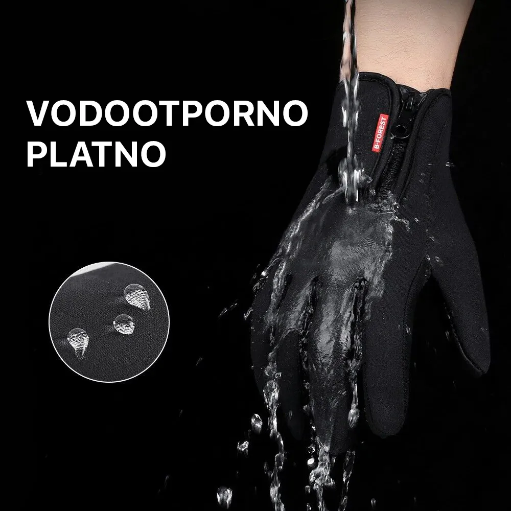 Rukavice za touch screen Forest narandzaste M