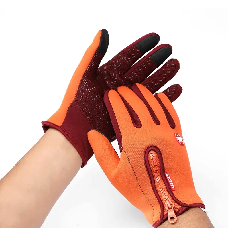 Rukavice za touch screen Forest narandzaste L