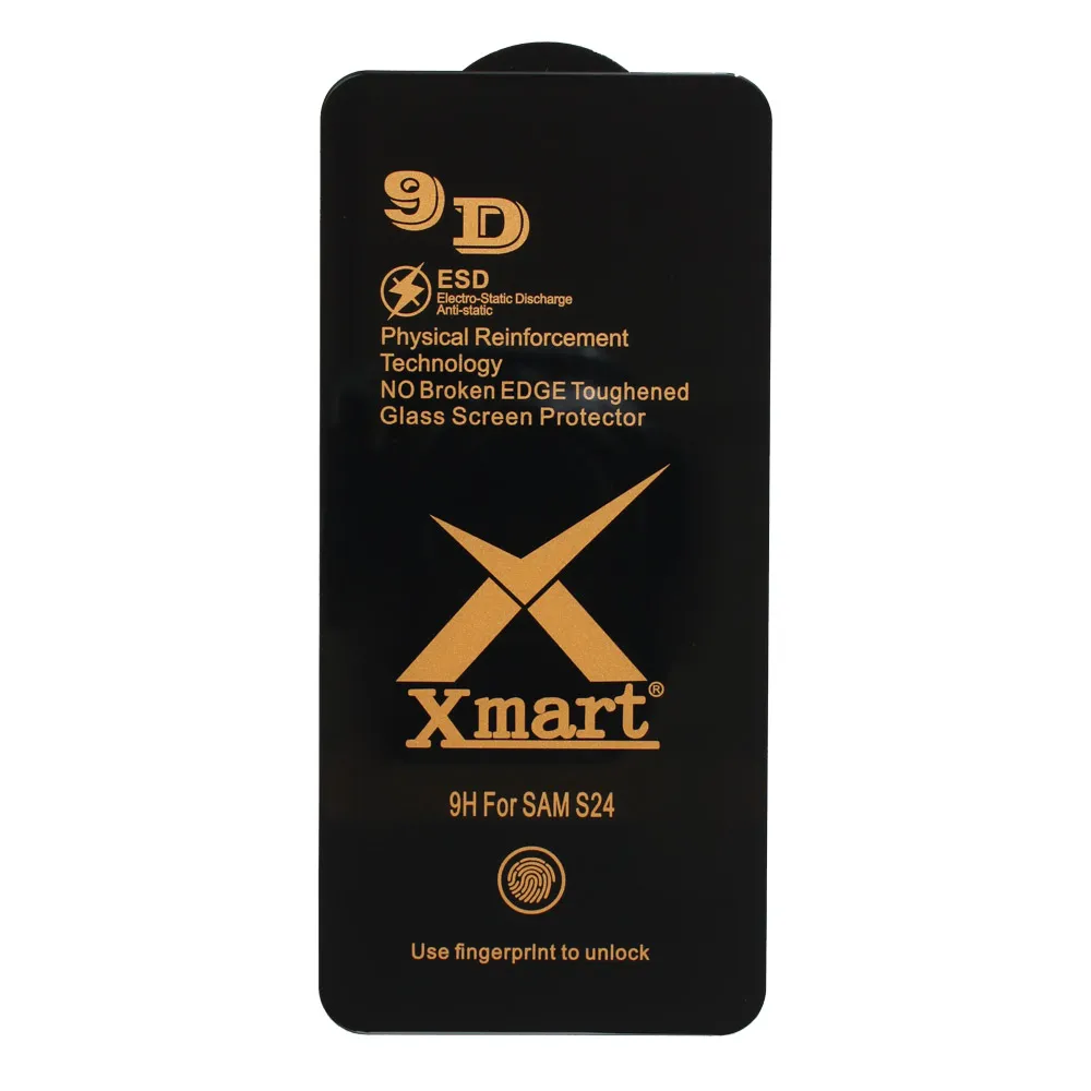 Zastitno staklo X Mart 9D za Samsung Galaxy S24 (fingerprint unlock)