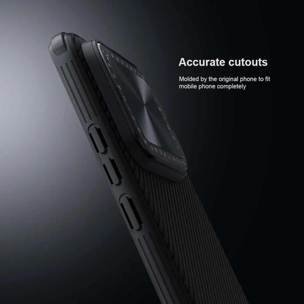 Maska Nillkin CamShield Prop za Xiaomi 14 Pro plava