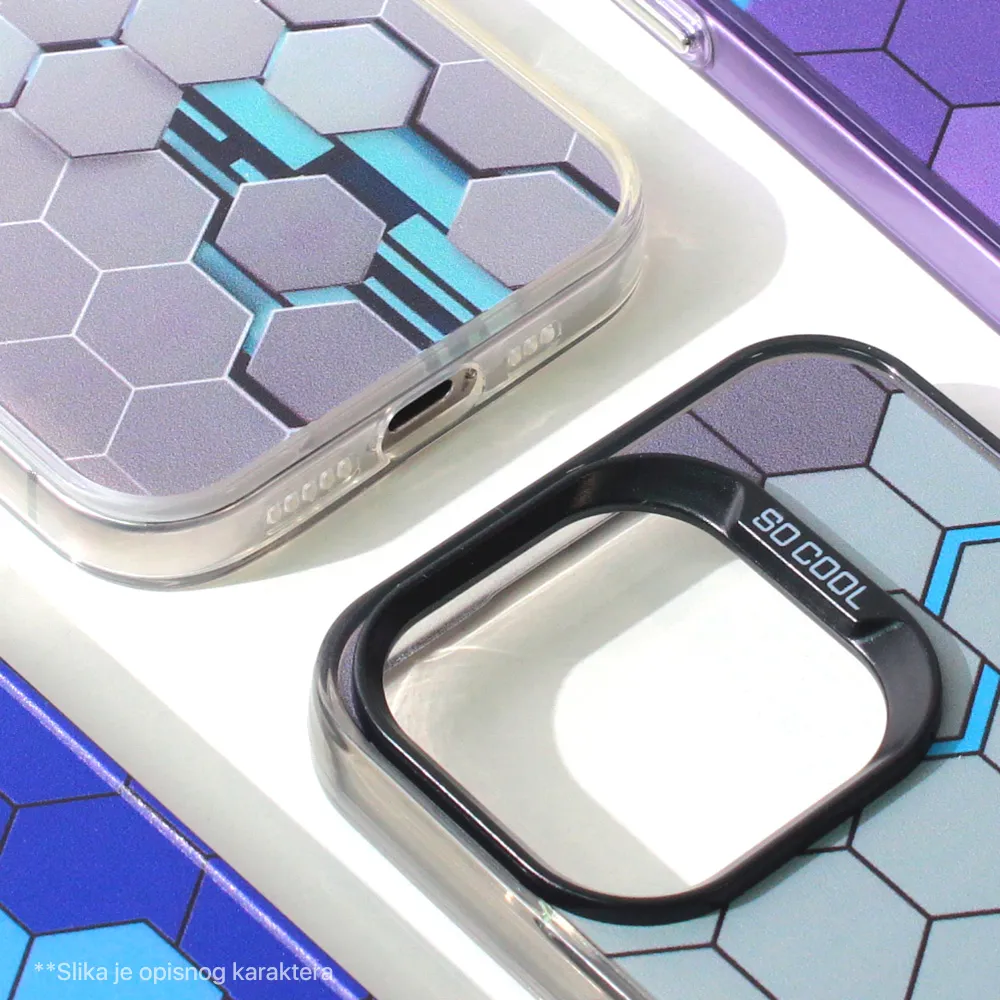 Maska Honeycomb Color za iPhone 14 Pro 6.1 type 4
