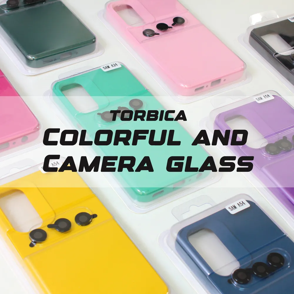 Maska Colorful and Camera glass Samsung A245F Galaxy A24 4G mint