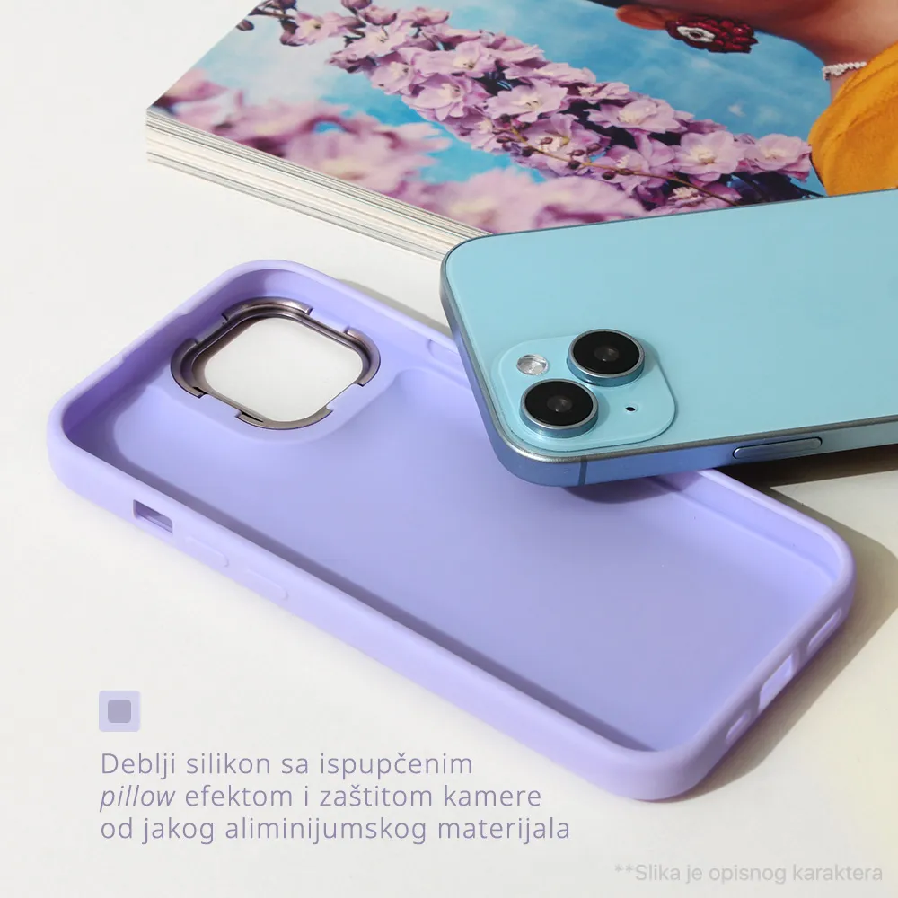 Maska Pillow Soft Samsung A245F Galaxy A24 4G crvena