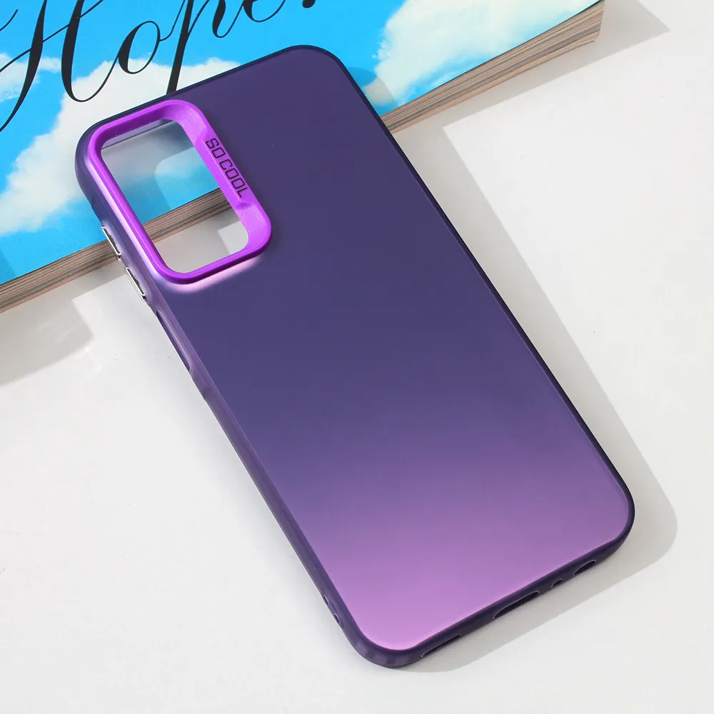 Maska Clear za Samsung A156B Galaxy A15 5G ljubicasta