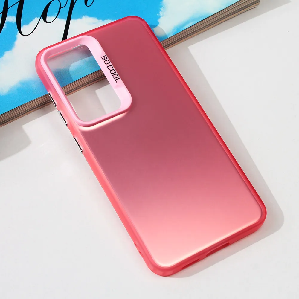 Maska Clear za Samsung Galaxy S24 roza