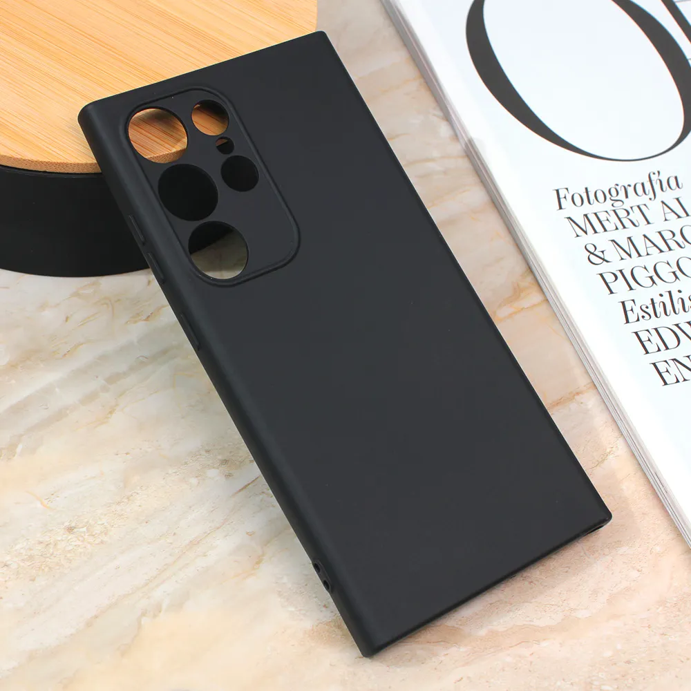 Maska Teracell Giulietta za Samsung Galaxy S24 Ultra mat crna