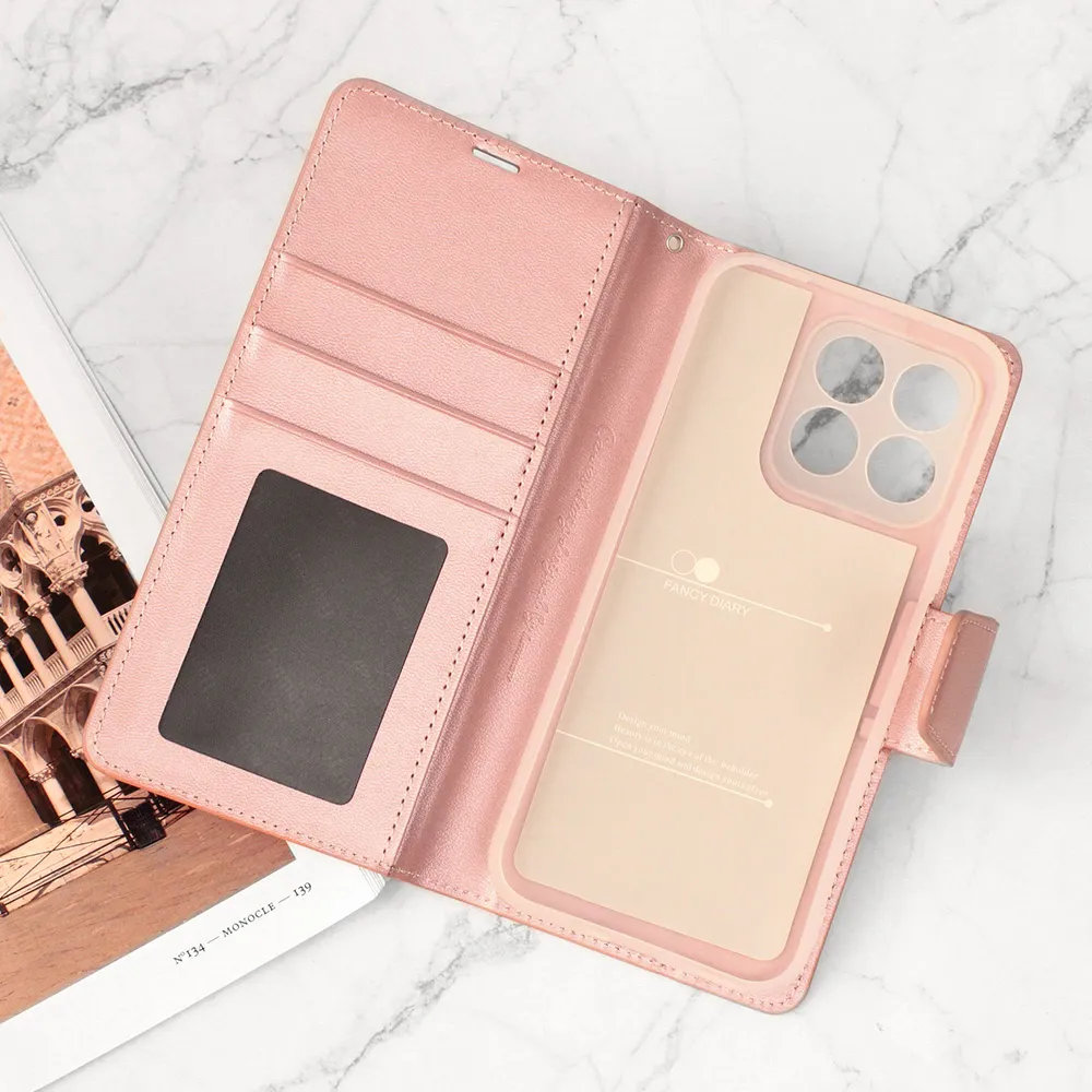 Maska Hanman Canvas ORG za Honor X8b roze