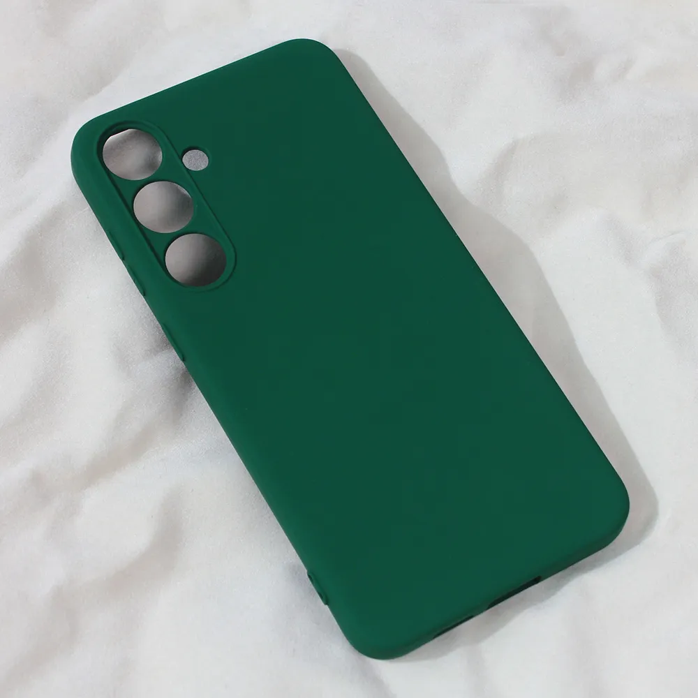 Maska Teracell Soft Velvet za Samsung Galaxy S24 Plus tamno zelena