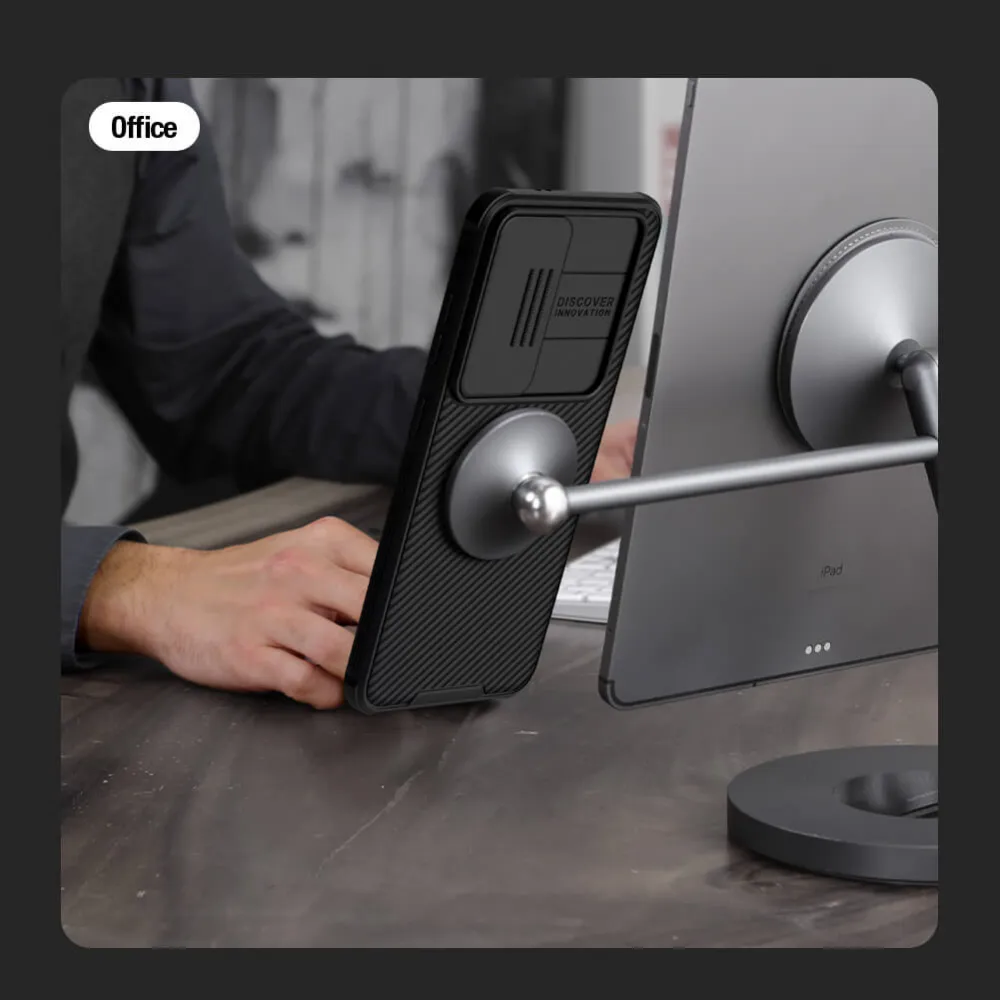 Maska Nillkin CamShield Pro Magnetic za Samsung Galaxy S24 zelena