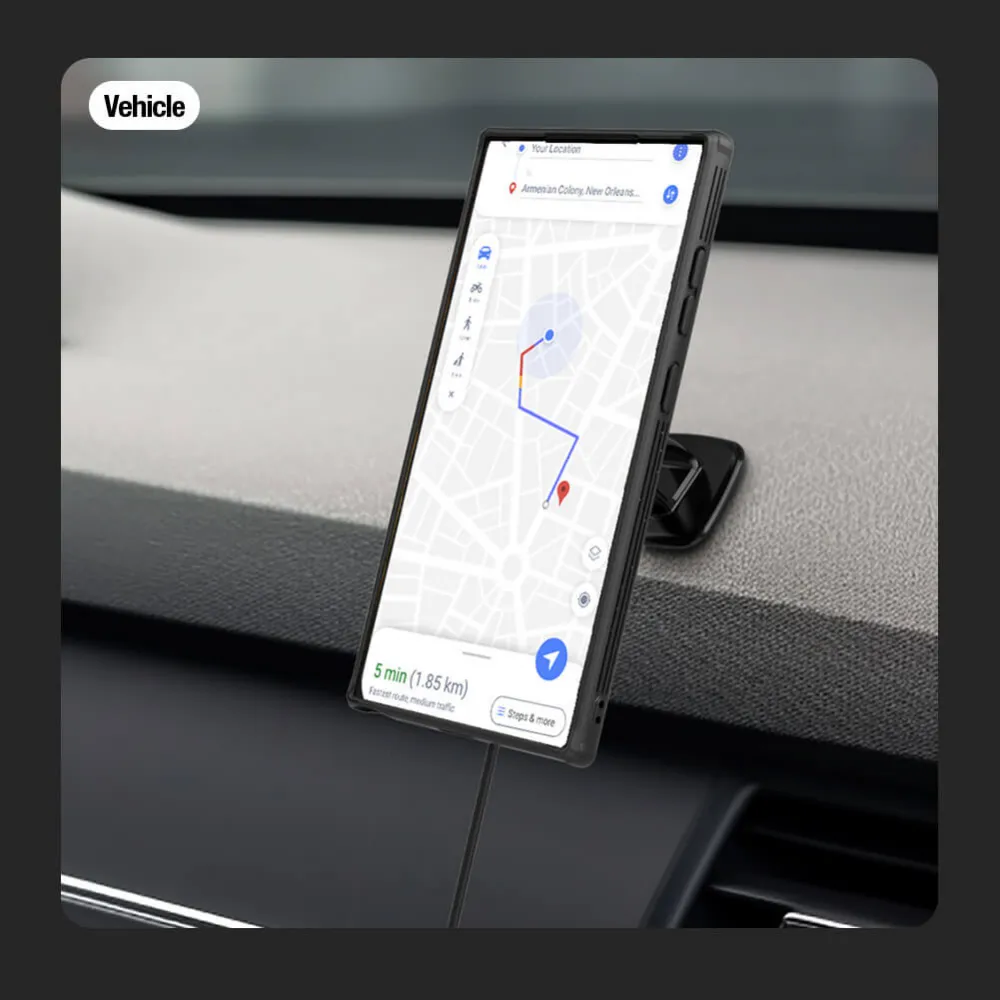 Maska Nillkin CamShield Pro Magnetic za Samsung Galaxy S24 Ultra crna