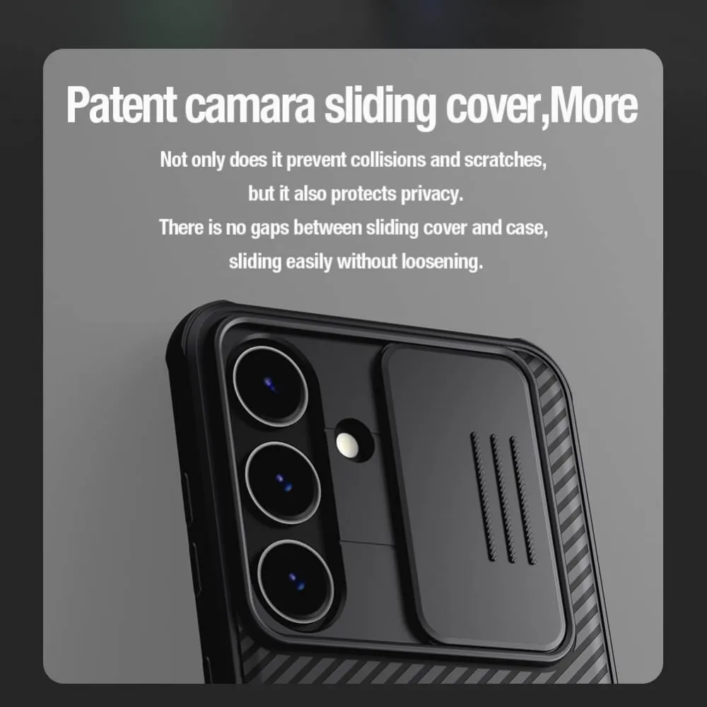 Maska Nillkin CamShield Pro za Samsung Galaxy S24 zelena