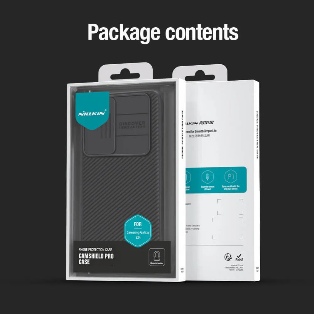 Maska Nillkin CamShield Pro za Samsung Galaxy S24 zelena