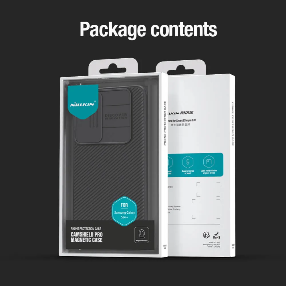 Maska Nillkin CamShield Pro za Samsung Galaxy S24 Plus zelena
