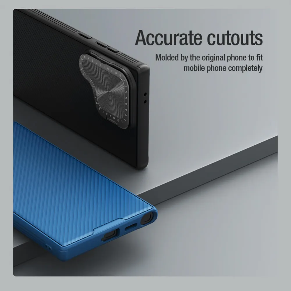 Maska Nillkin CamShield Prop za Samsung Galaxy S24 Ultra crna