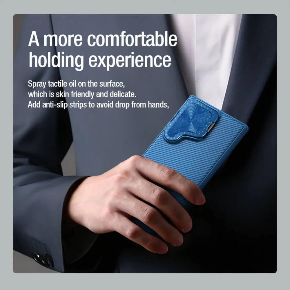 Maska Nillkin CamShield Prop za Samsung Galaxy S24 Ultra zelena