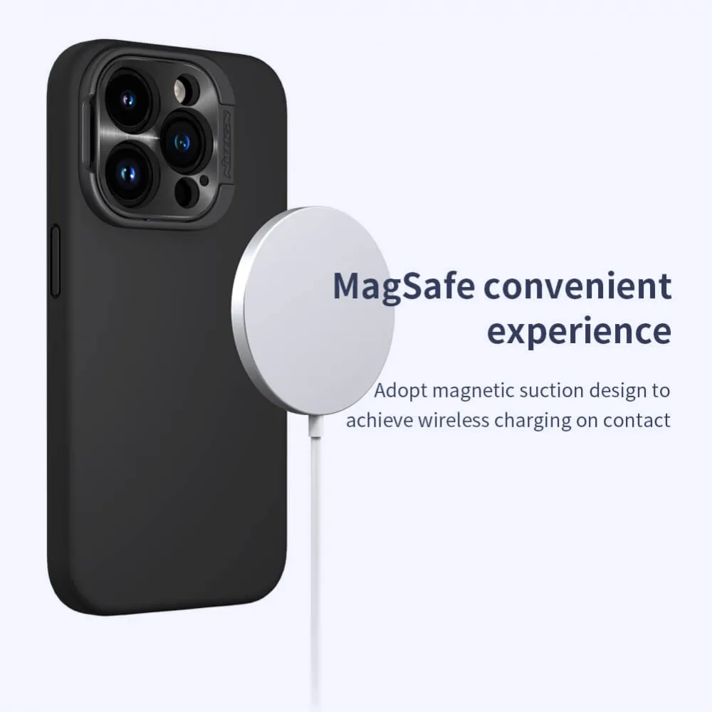 Maska Nillkin Lens Wing Magnetic za iPhone 15 Pro 6.1 zelena