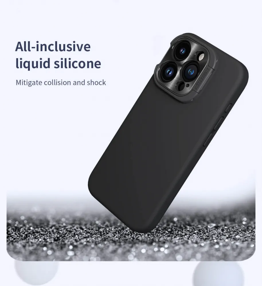 Maska Nillkin Lens Wing Magnetic za iPhone 15 Pro 6.1 zelena