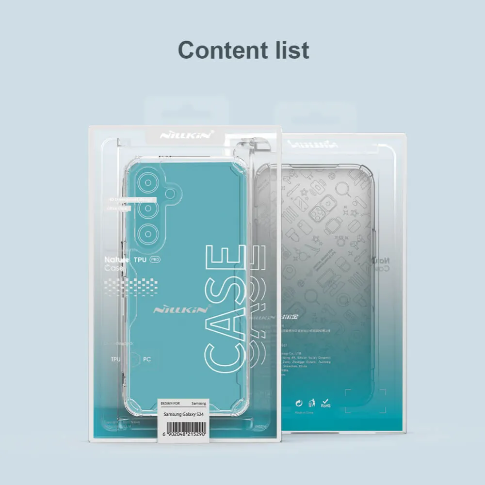 Maska Nillkin Nature Pro za Samsung Galaxy S24 transparent