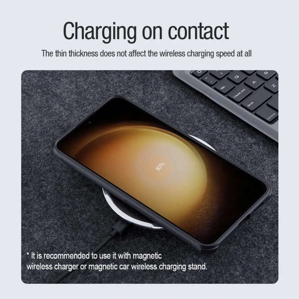 Maska Nillkin Scrub Pro Magnetic za Samsung Galaxy S24 crna