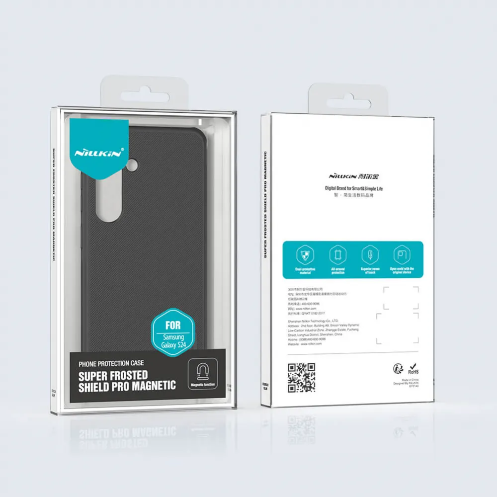 Maska Nillkin Scrub Pro Magnetic za Samsung Galaxy S24 crna
