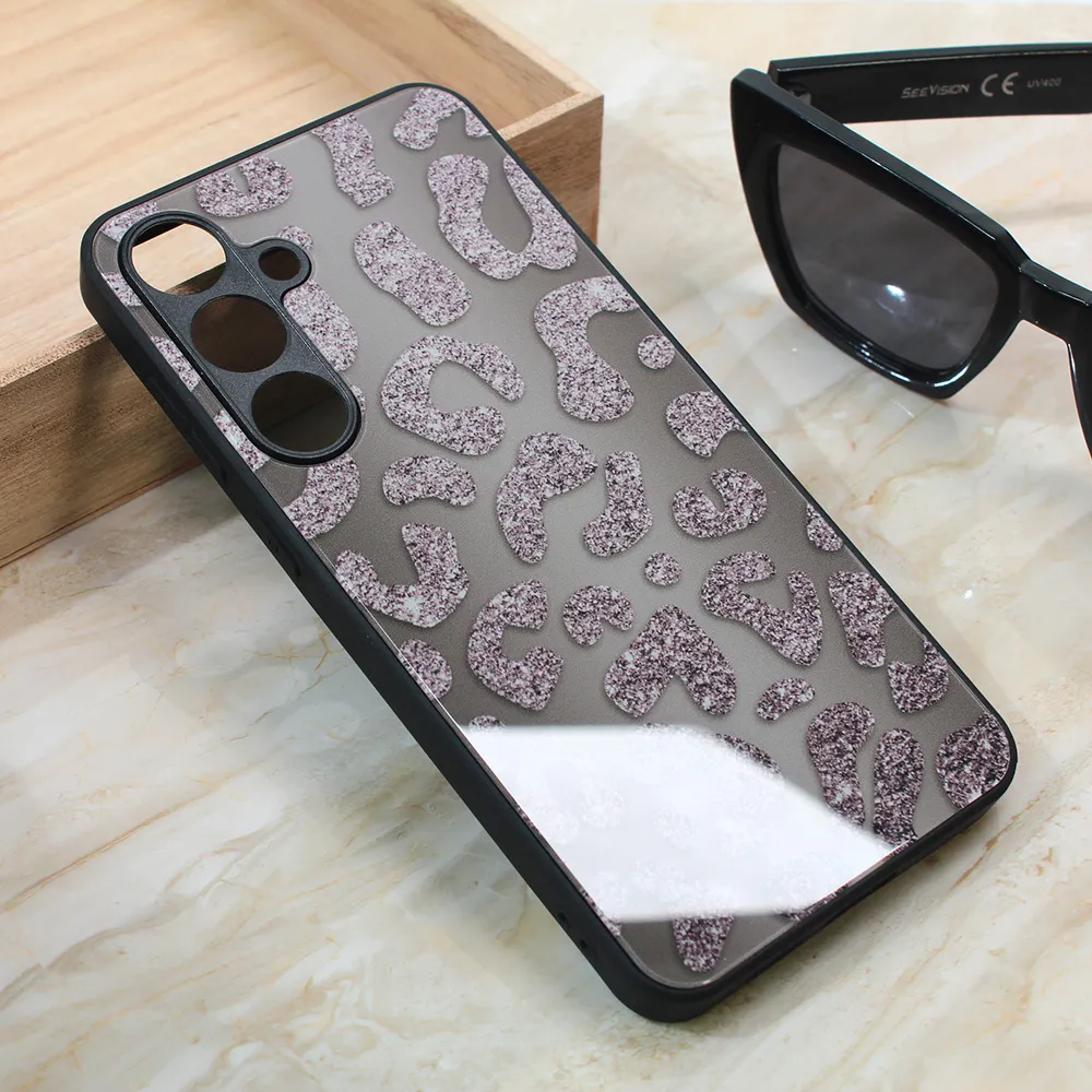 Maska Shiny glass za Samsung Galaxy S24 Plus siva