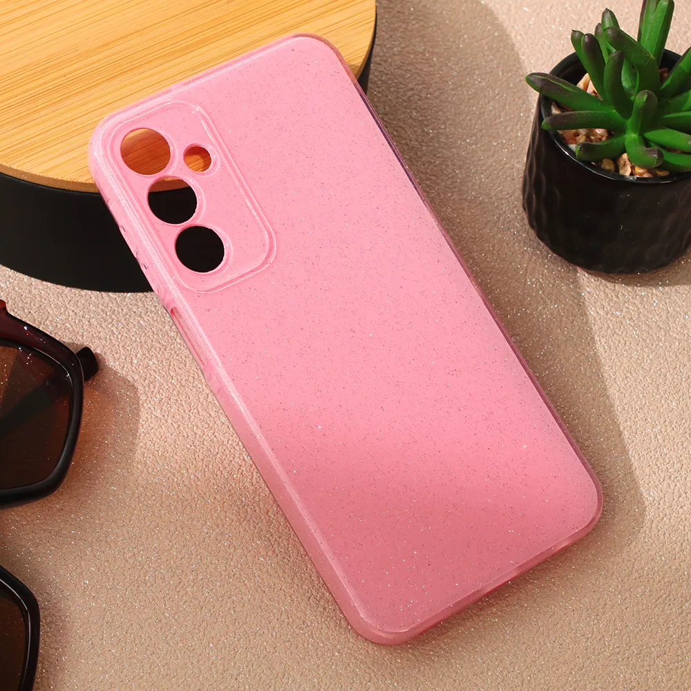 Maska Sparkle Dust za Samsung A256B Galaxy A25 5G roze
