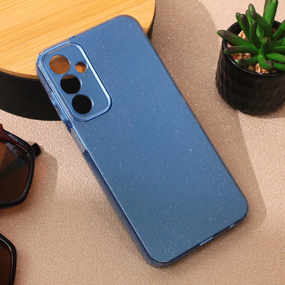 Maska Sparkle Dust za Samsung A256B Galaxy A25 5G plava