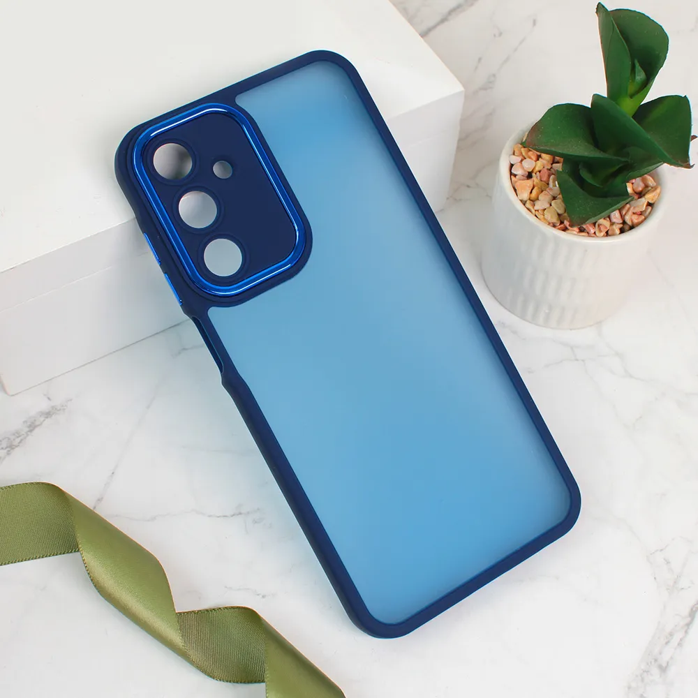 Maska Shining Camera za Samsung A256B Galaxy A25 5G plava