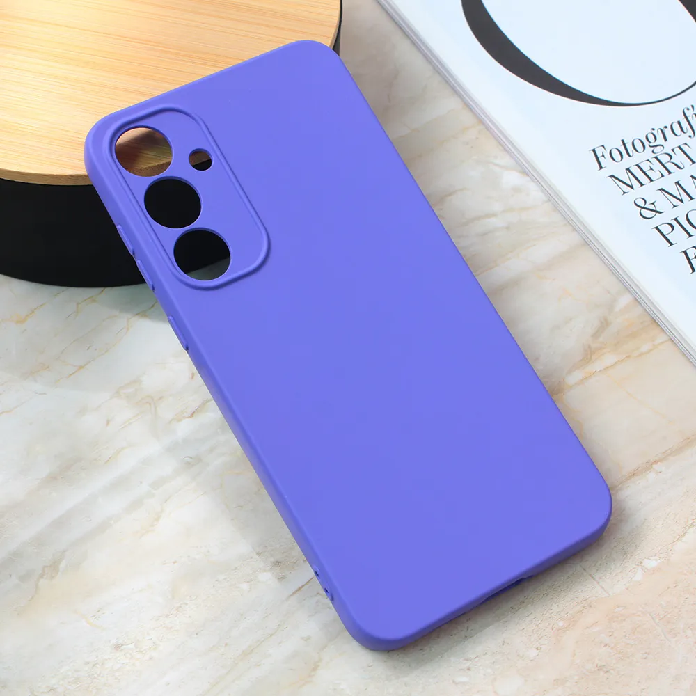 Maska Teracell Giulietta za Samsung A556B Galaxy A55 5G mat ljubicasta