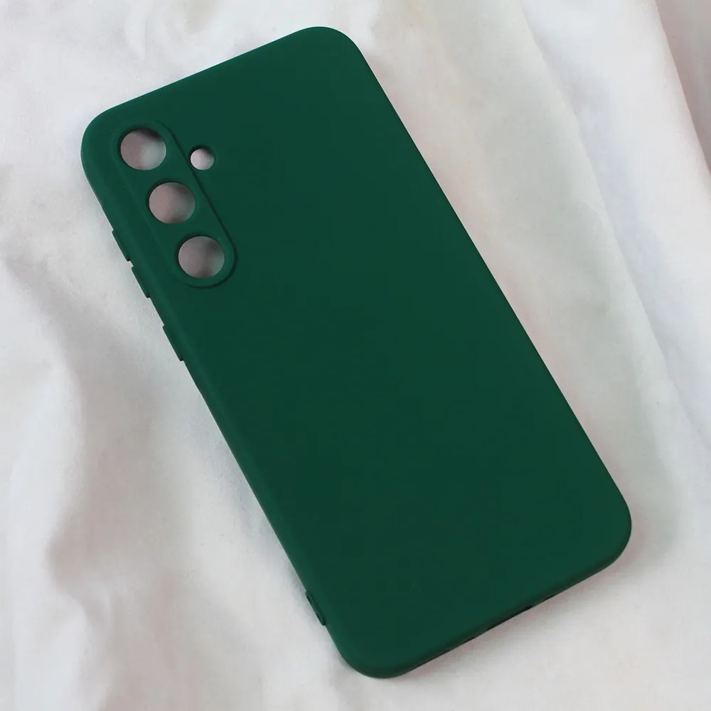 Maska Teracell Soft Velvet za Samsung A356B Galaxy A35 5G tamno zelena
