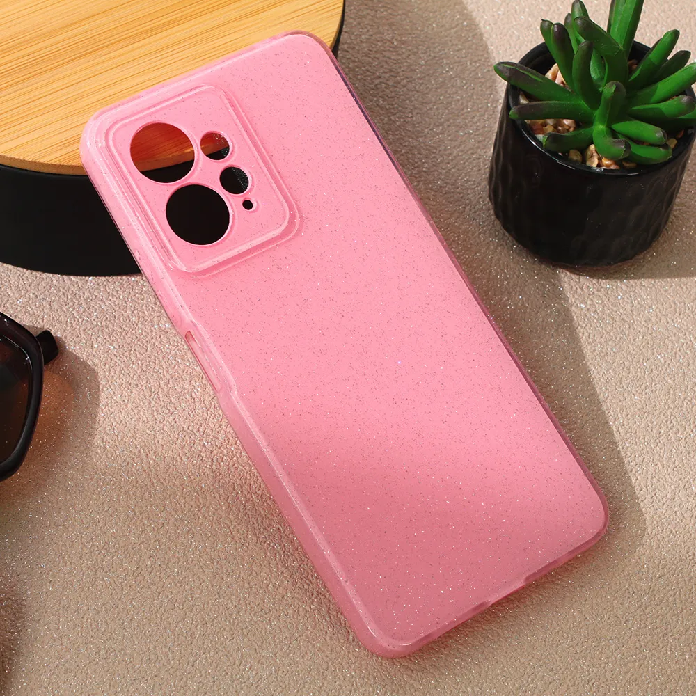 Maska Sparkle Dust za Xiaomi Redmi Note 12 4G (EU) roze