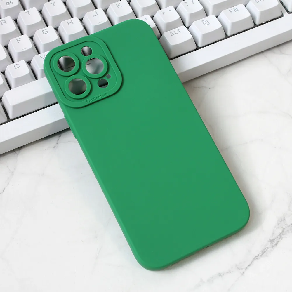 Maska Silikon Pro Camera za iPhone 13 Pro Max 6.7 zelena