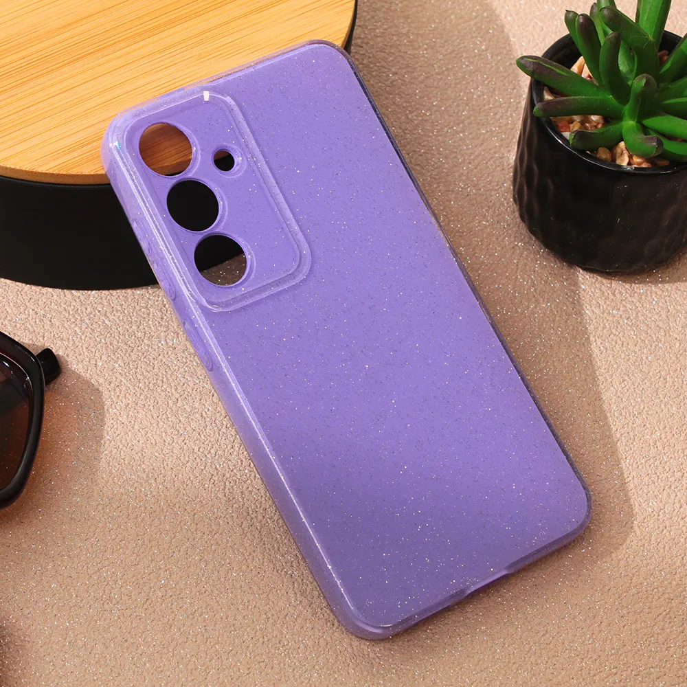 Maska Sparkle Dust za Samsung S921B Galaxy S24 ljubicasta