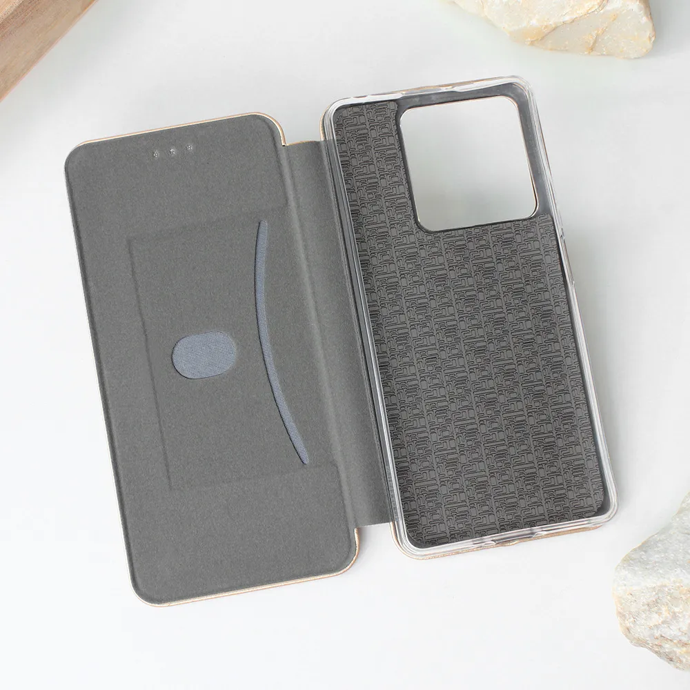 Maska Teracell Flip Cover za Xiaomi Redmi Note 13 4G (EU) zlatna