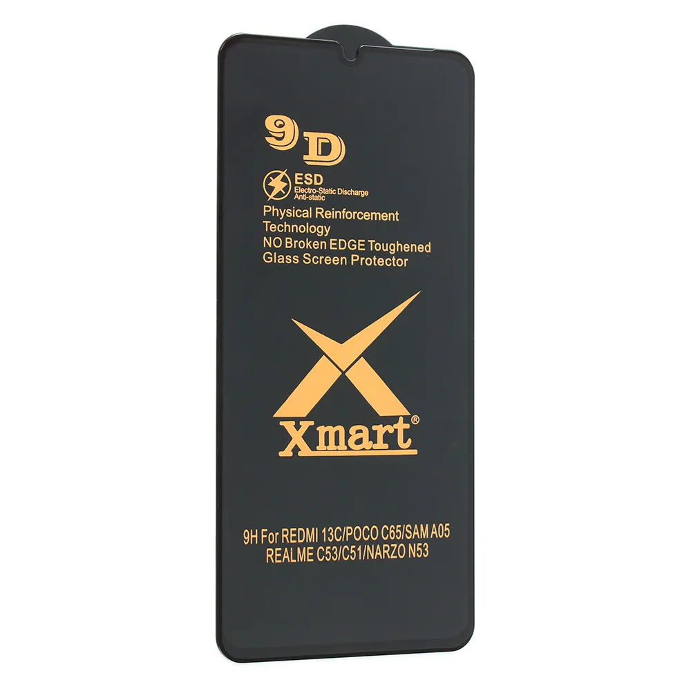 Zastitno staklo X mart 9D za Samsung A055F Galaxy A05 crni