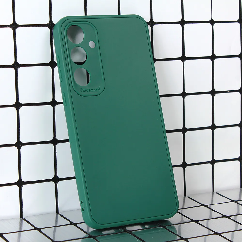 Maska 3D Camera za Samsung A356B Galaxy A35 5G tamno zelena