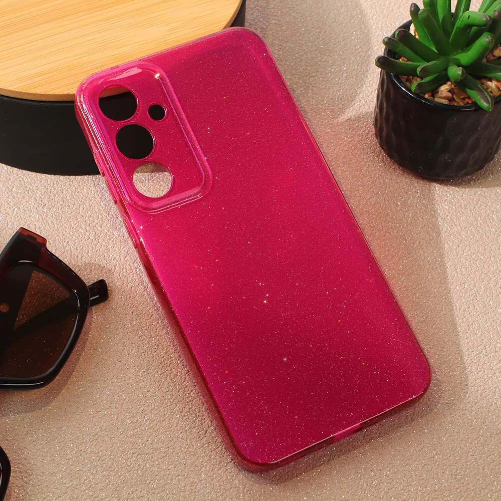 Maska Sparkle Dust za Samsung A556B Galaxy A55 5G bordo