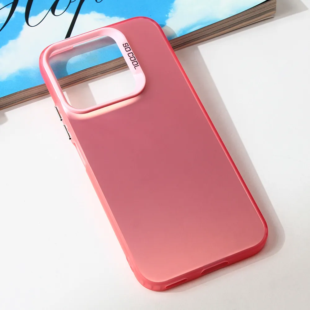 Maska Clear za Honor X8b/X8c roze