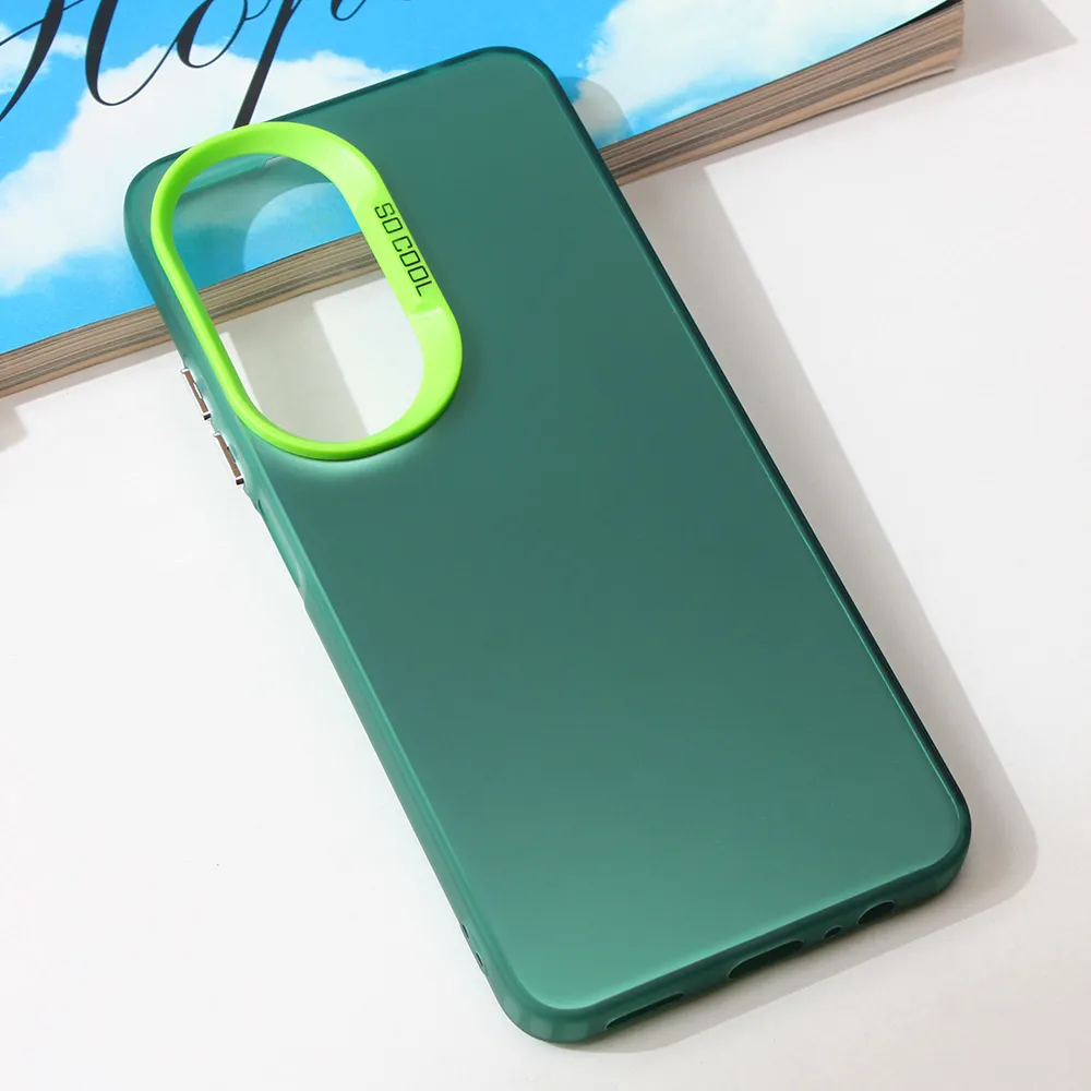 Maska Clear za Honor X7b zelena