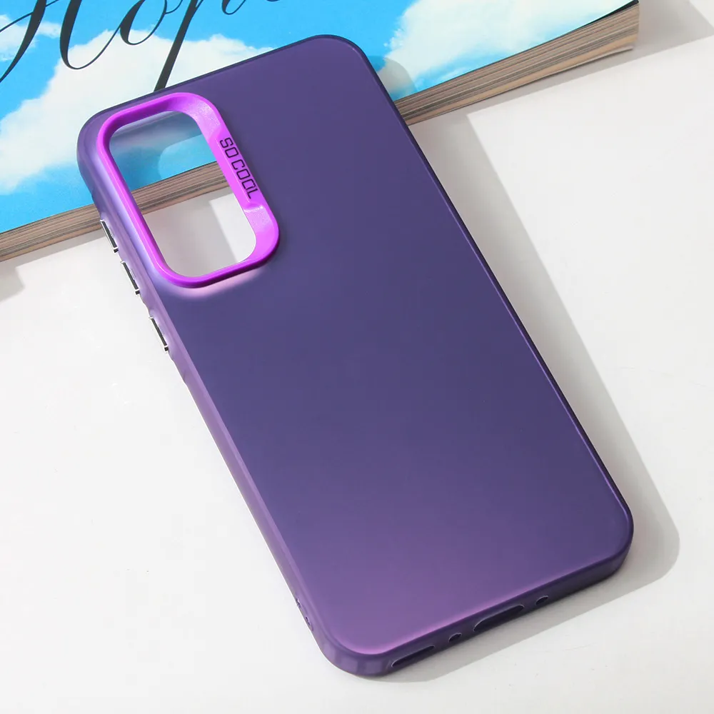 Maska Clear za Samsung A356B Galaxy A35 5G ljubicasta