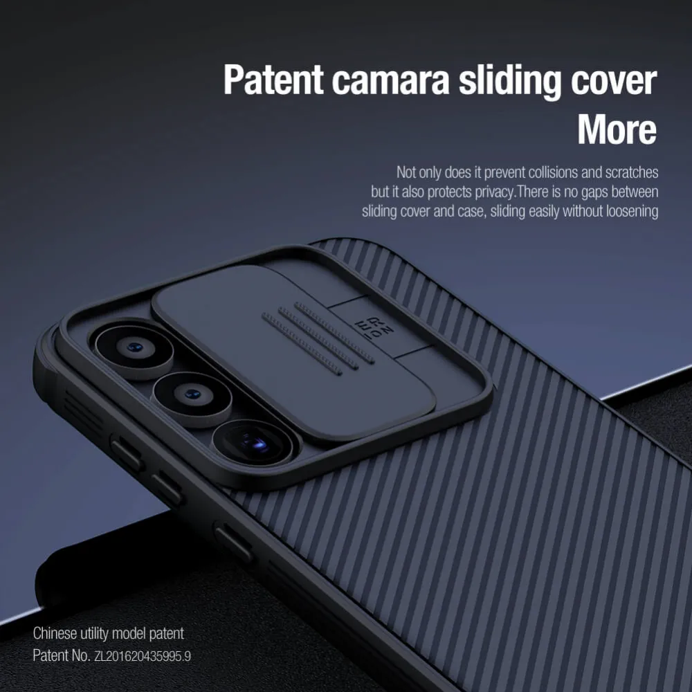 Maska Nillkin CamShield Pro za Samsung A556B Galaxy A55 5G zelena