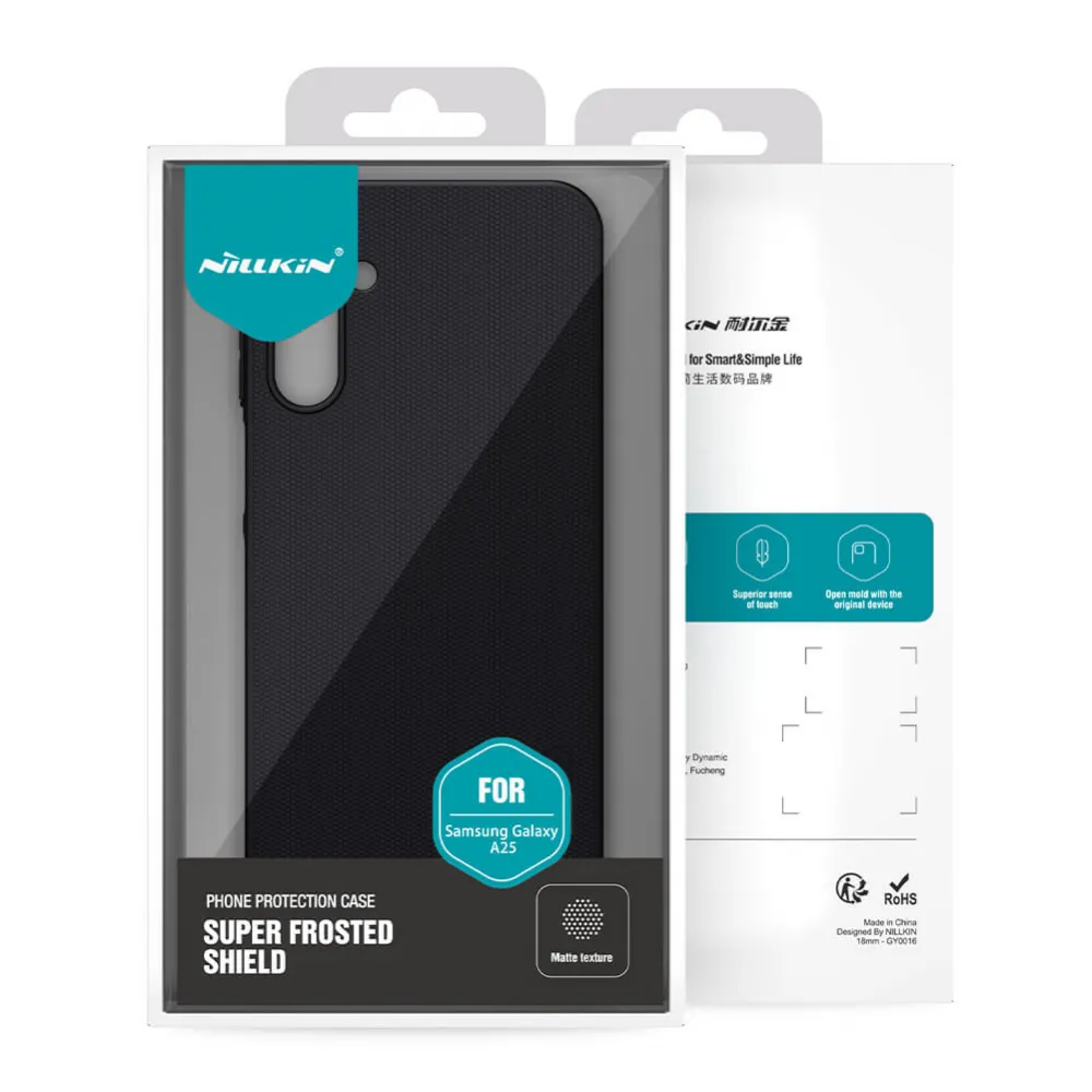Maska Nillkin Scrub za Samsung A256B Galaxy A25 5G crna