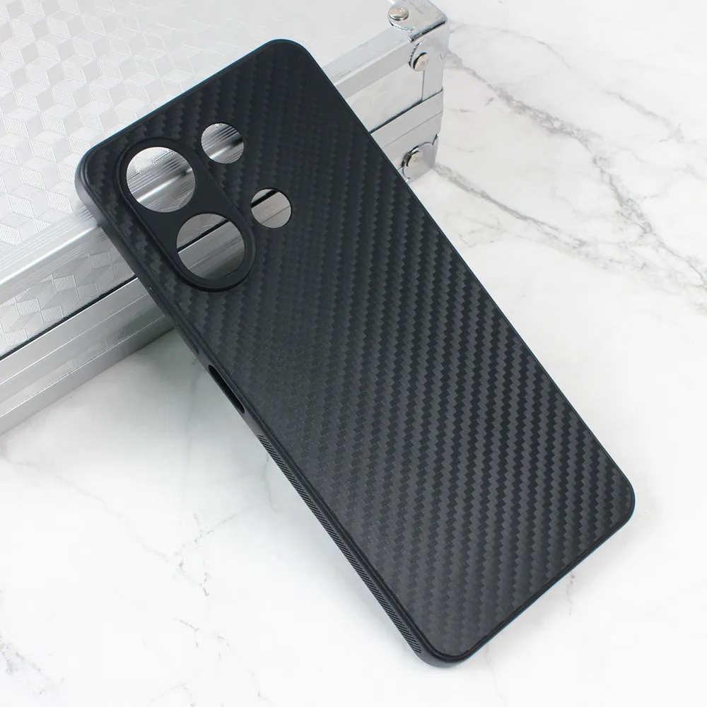 Maska Carbon fiber za Xiaomi Redmi Note 13 4G (EU) crna